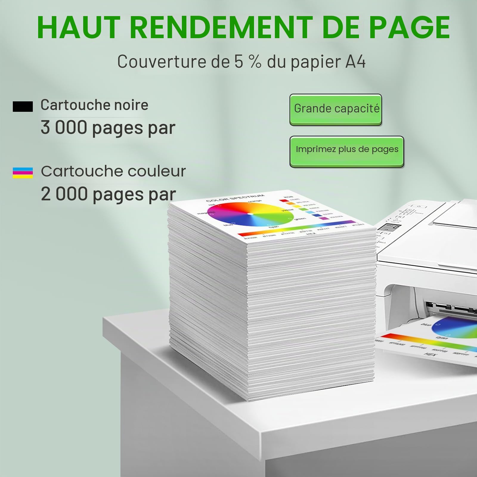 C310 C315 Cartouche de Toner Compatible avec Xerox C310 C315 Toner pour Xerox C310DNI C310DNIM C315DNI 006R04356 006R04357 006R04358 006R04359(1 Noir, 1 Cyan, 1 Jaune, 1 Magenta)