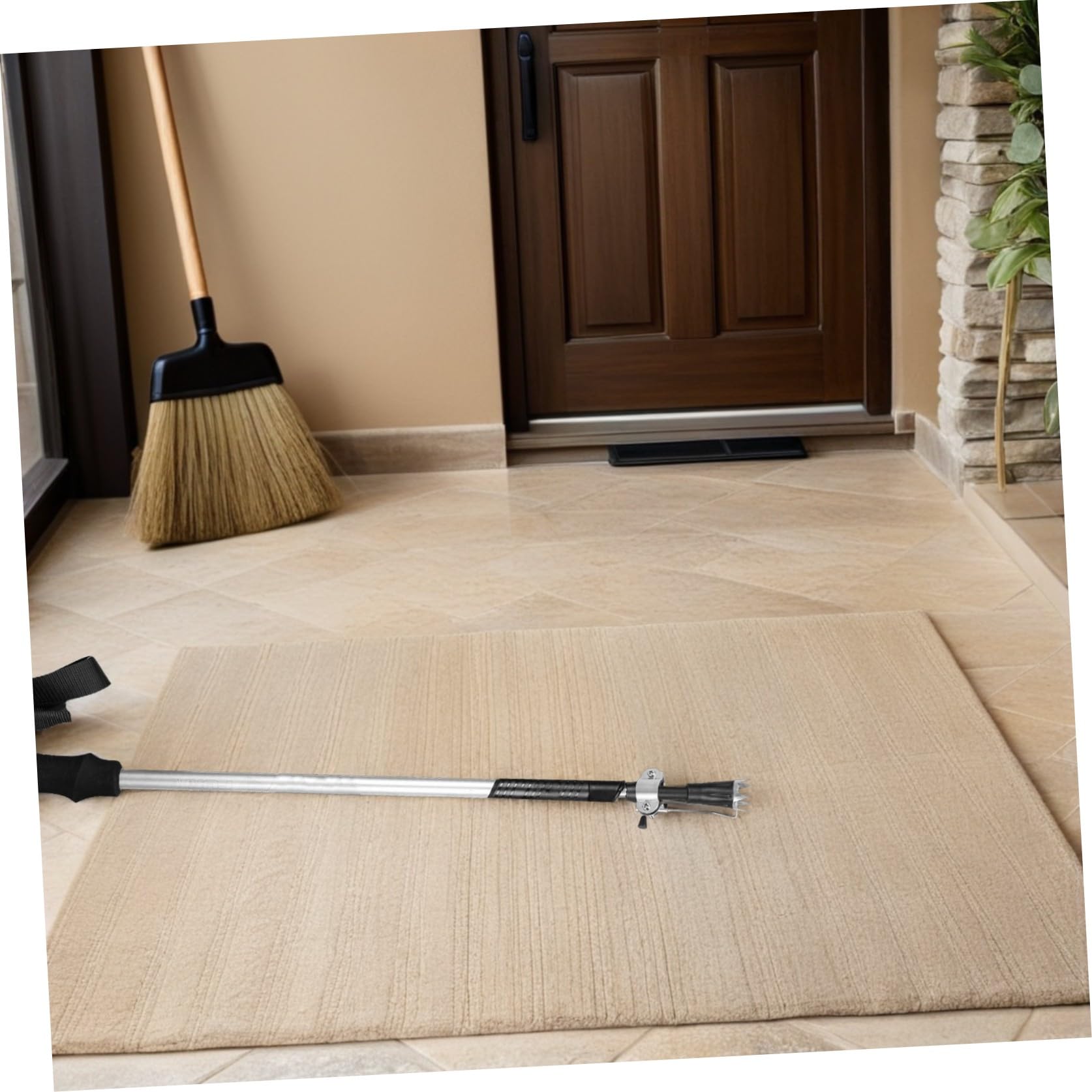 TOYANDONA 3 Attacco Antiscivolo per Inverno Accessori per Escursionismo su Superfici Ghiacciate Inossidabile con Punte Resistente per Arrampicata su Neve
