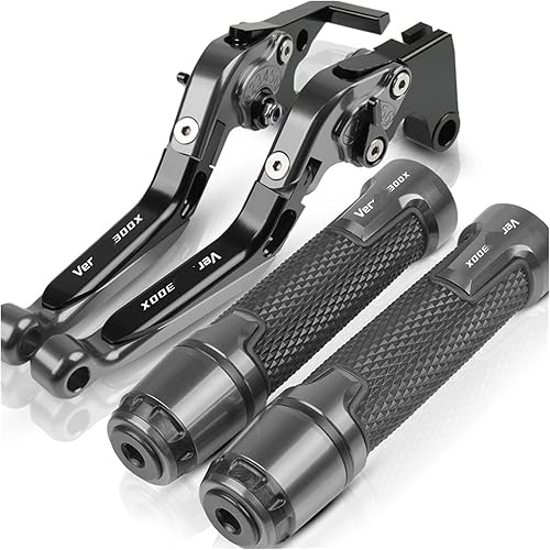 Manija de embrague para motocicleta, accesorios CNC, ajustable, plegable, extensible, con logotipo, palancas de embrague, manillar, agarres de mano,