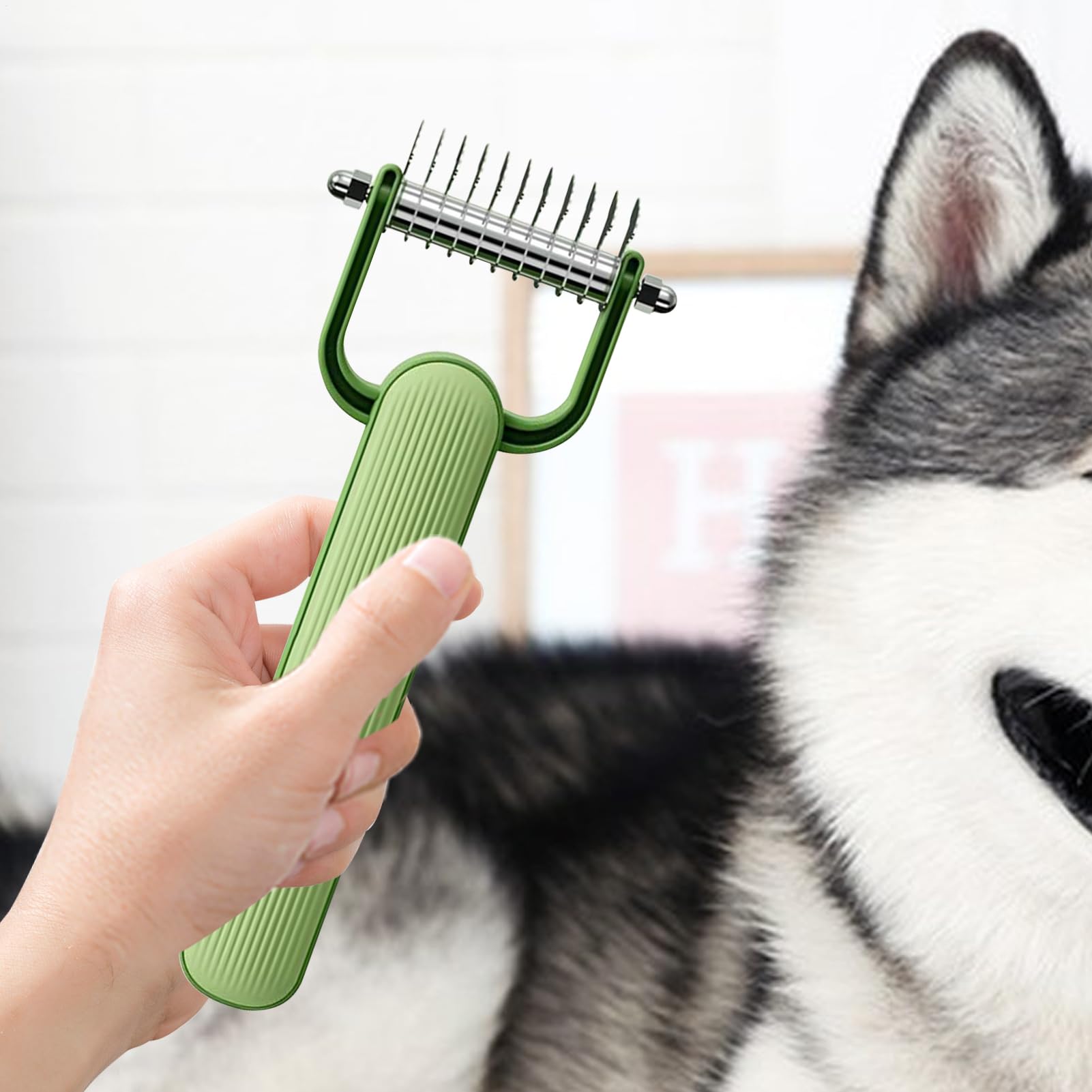 Hundebürste Fellpflege Hundefellpflege Bürste | Design Entfilzungskamm Katzenpflege Zubehör Für Haustiere &