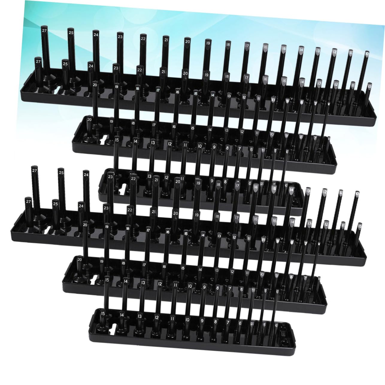 Organisateur de douilles multifonctionnel Mipcase pour jeux de douilles