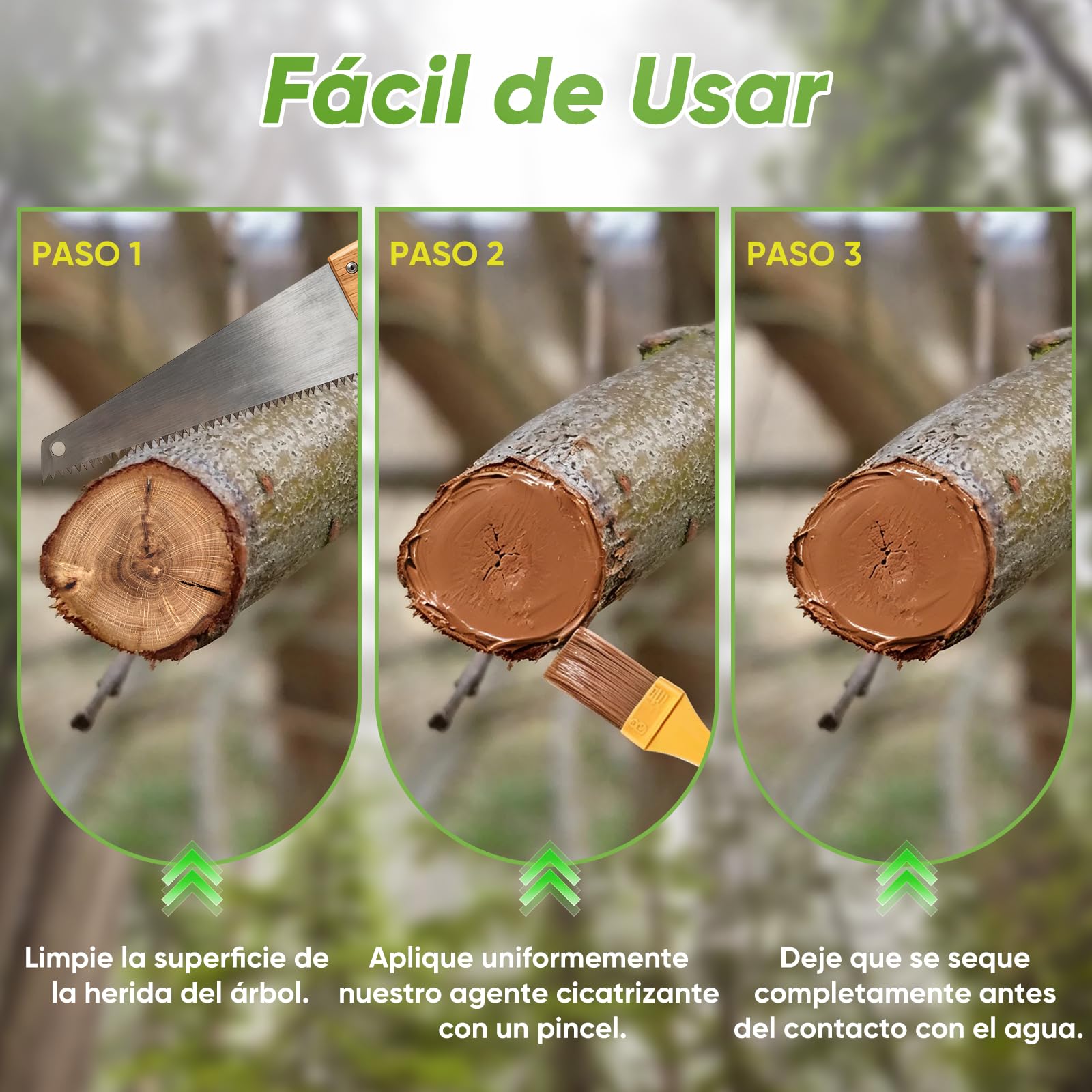 600g Pasta Cicatrizante Poda,Cera para Árboles Marrón,Impermeable y Resistente a la Intemperie Cicatrizante Arboles para Injertos y Rápida Cicatrización de Árboles Frutales y Plantas Ornamentales