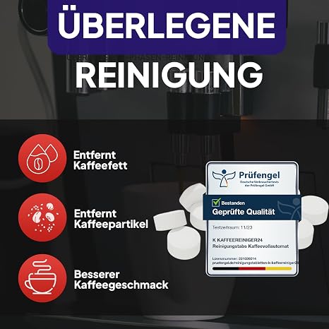 25 Reinigungstabletten 2 g für Kaffeevollautomaten