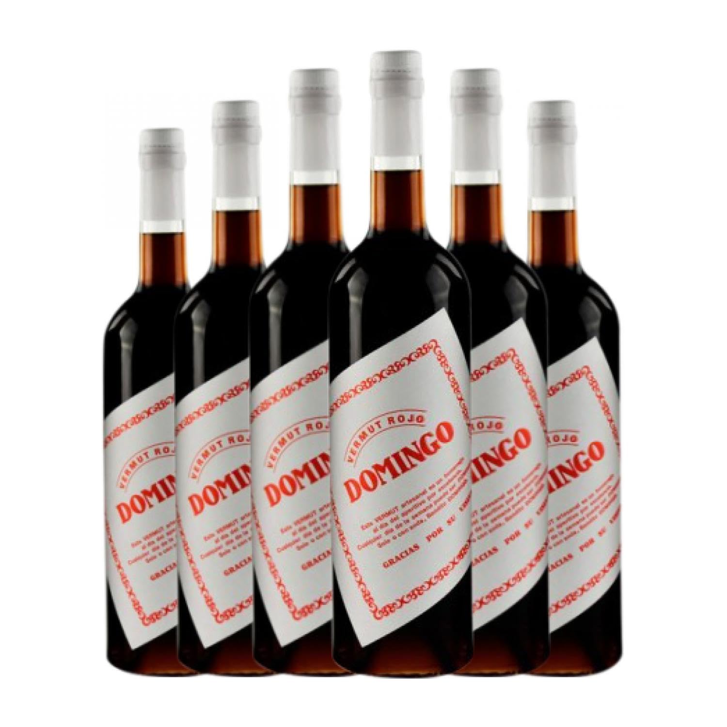 Vermut Domingo Rojo 75 cl (Caja de 6 Botellas de 75 cl)