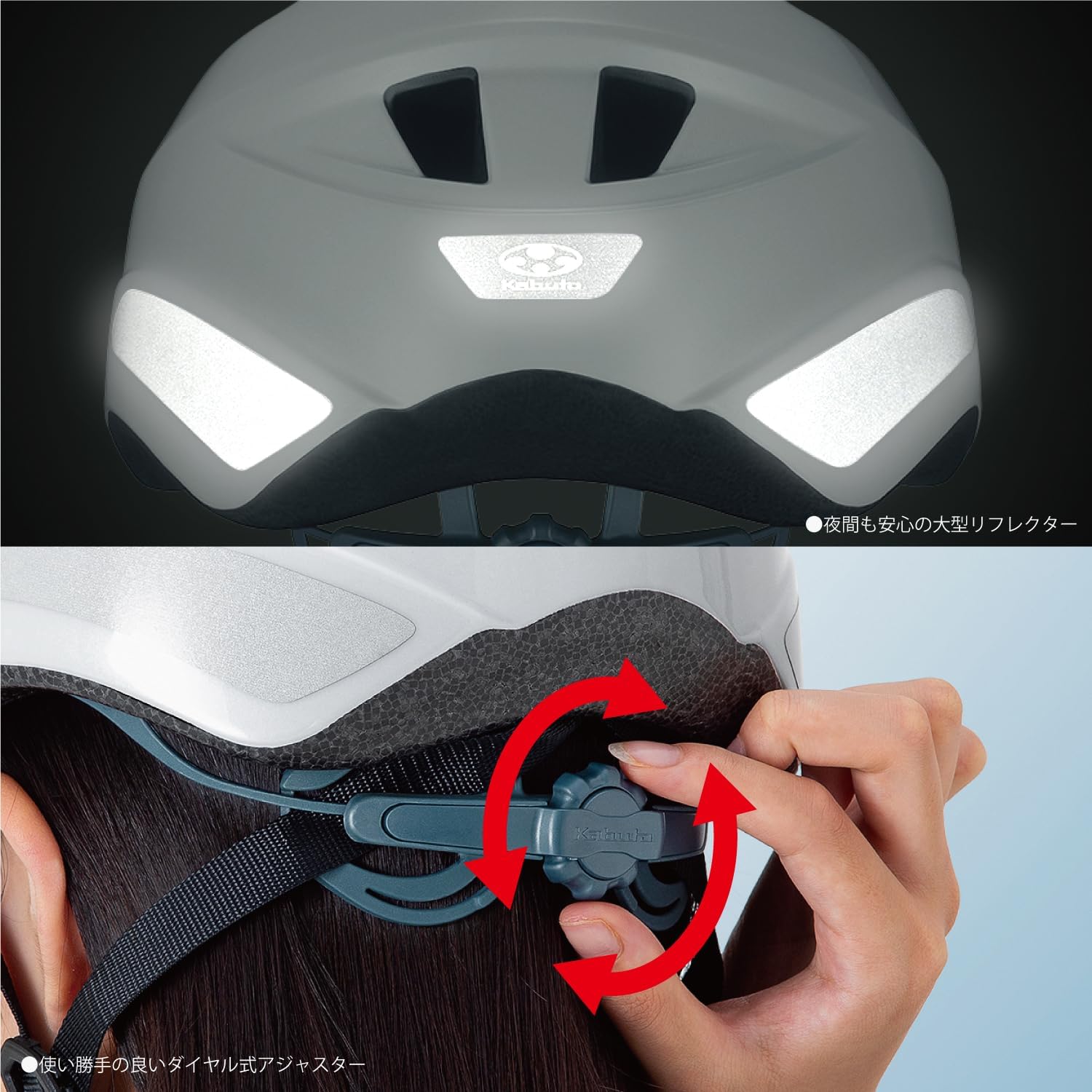 オージーケーカブト(OGK KABUTO) スクール用ヘルメット 自転車通学用「軽涼ヘルメット」SB02シリーズ サイズ:S~L(頭囲54-60cm) SG認証