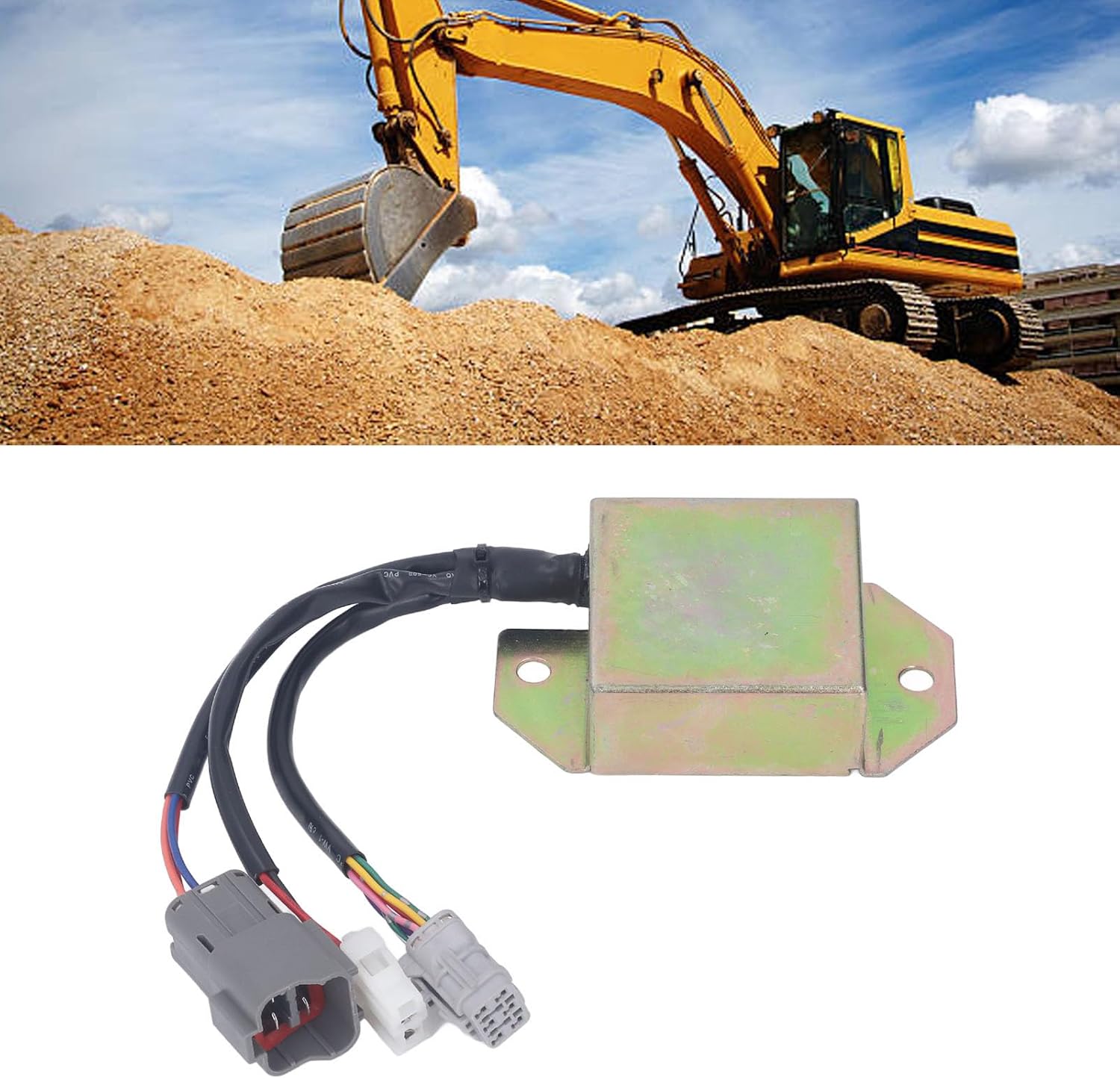 Excavator Throttle Controller, 21W‑06‑21712 Engine Throttle Controller Replacement, Alloy Steel Throttle Controller for PC60‑7 PC70‑7