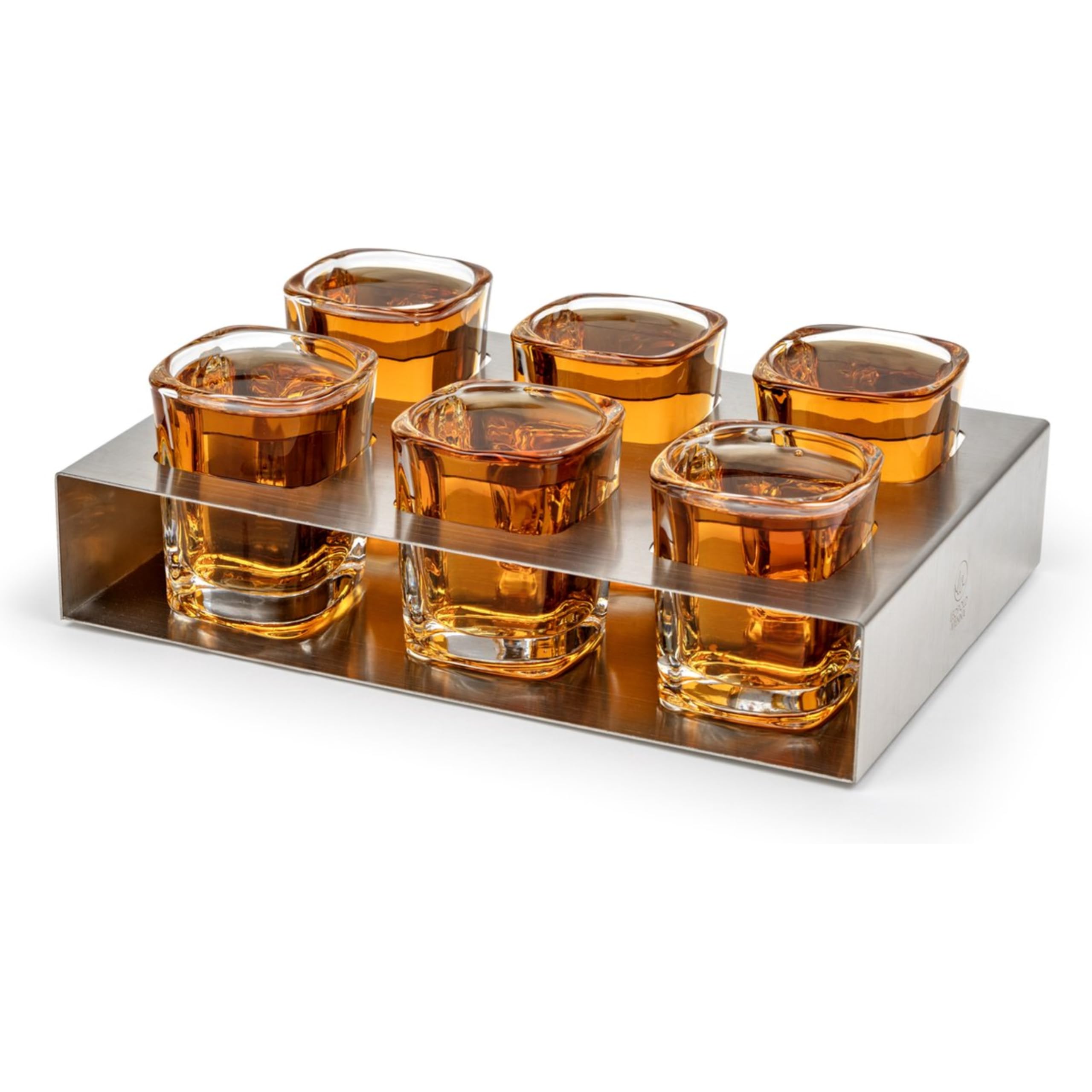Leopold Vienna - Cocktail Set 7-piece (Cocktail Shaker, Pipette, Muddler, bar Spoon, Glasses) Gift Gift Set