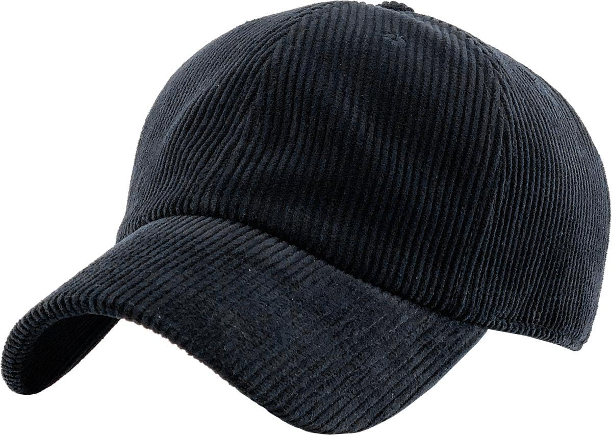 Casual Lumberjack Plaid Suede Corduroy PU Melange Cap Dad Hat 6 Panel Baseball Classic Adjustable Soft