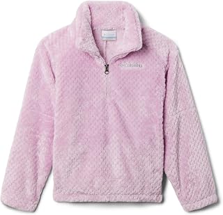 Columbia Girl's Fire Side ii Sherpa Half Zip Sherpa Fleece Pull Over