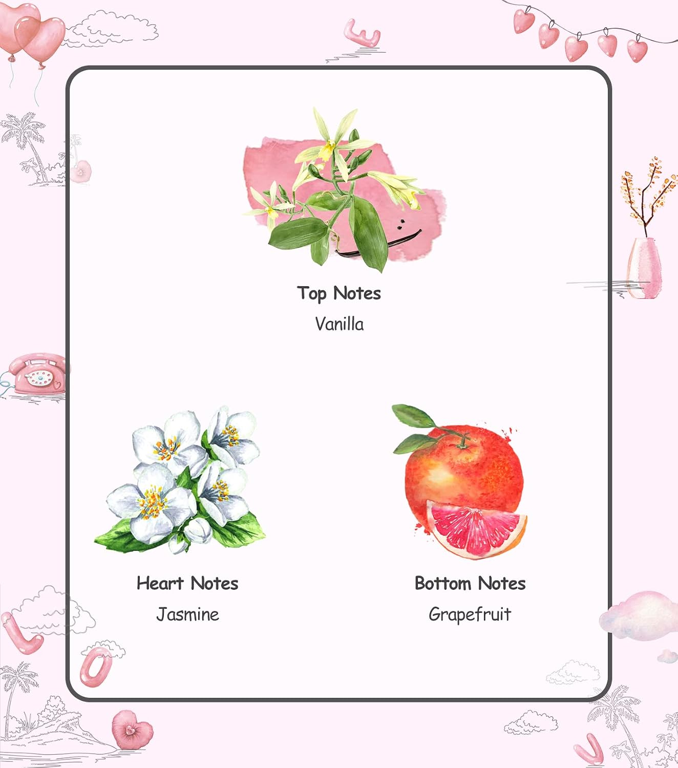 BOYUJK Scented Candles Gift Set for Anxiety, Pink, Bredd: ca 3.81 cm, Höjd: ca 7.62 cm - Image 3