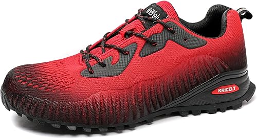 Miniatura 4 de Kricely Zapato deportivo para hombre, para correr, caminar, hacer senderismo y entrenamiento funcional, para exteriores, calzado informal de hombre