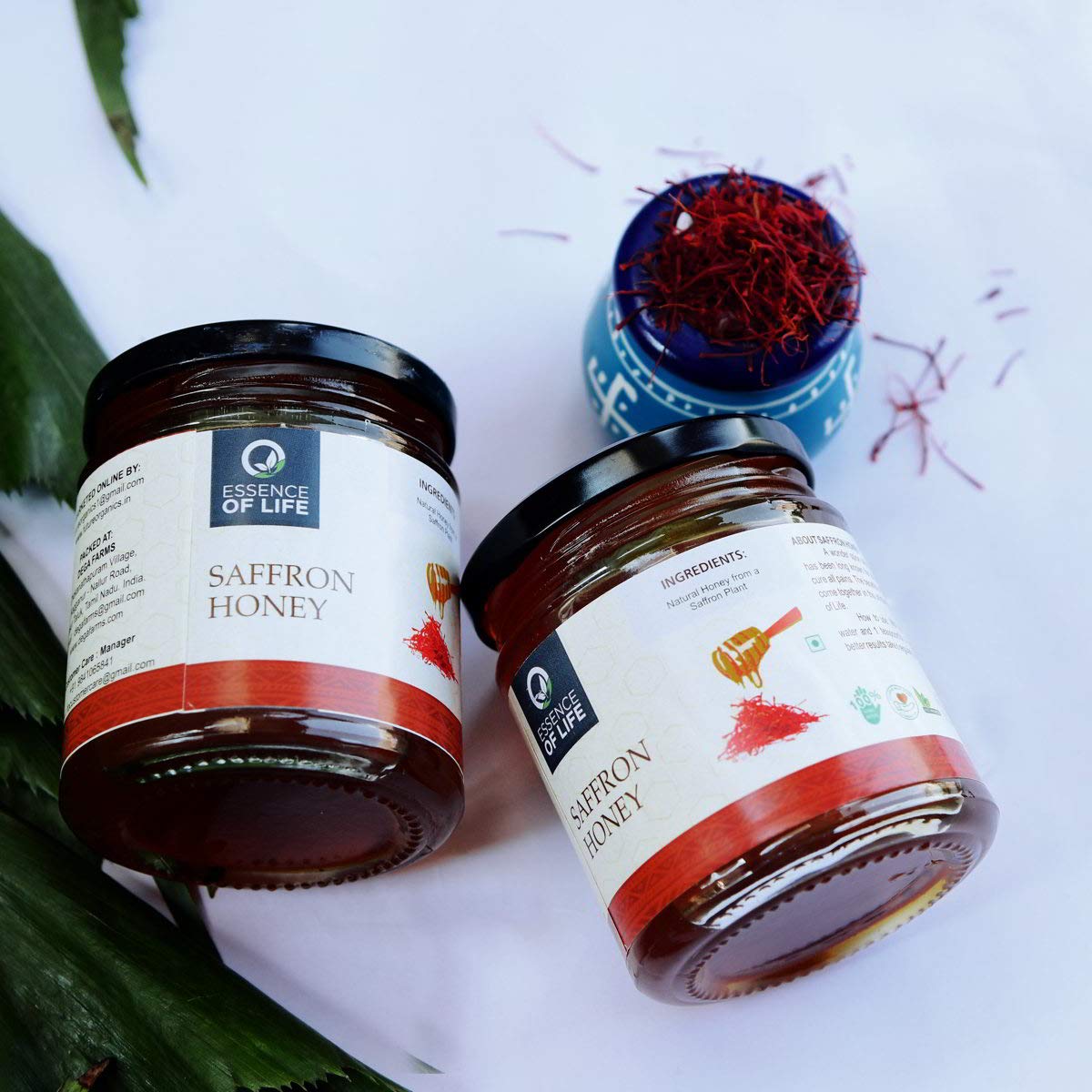 Essence of Life Saffron Honey (Seasonal) - 250gm