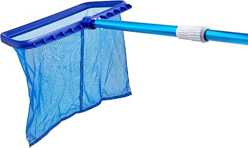 Miniatura 4 de In The Swim Kit de mantenimiento de piscina de lujo, cabezal de aspiradora de manguera de jardín, desnatador de hojas de 19.5 pulgadas, rastrillo de