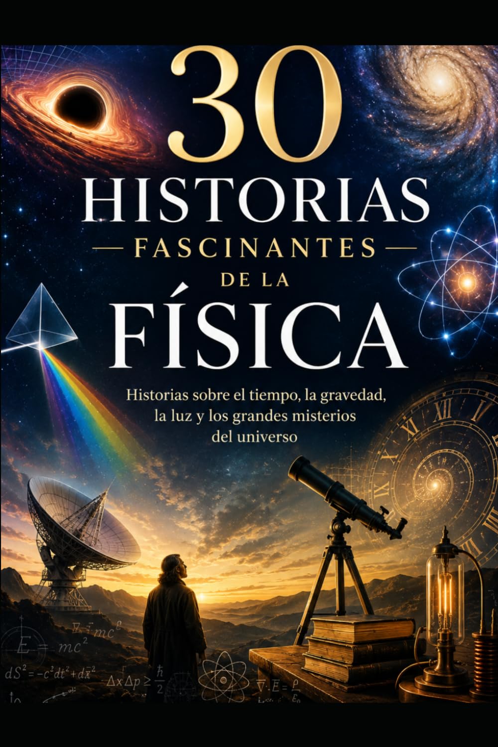 30 historias fascinantes de la física: Historias sobre el tiempo, la gravedad, la luz y los grandes misterios del universo