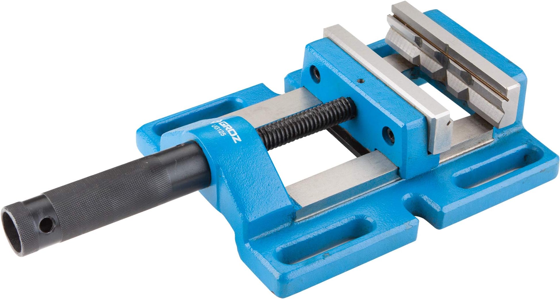 Drill Press Vice with Specially Designed Jaws| Ideal for use with Drill Stands, Bench Drills & Drill Presses| Durable| Jaw Width: 120 mm |Jaw Opening: 110 mm| Jaw Depth: 35 mm| DPV/UG/125