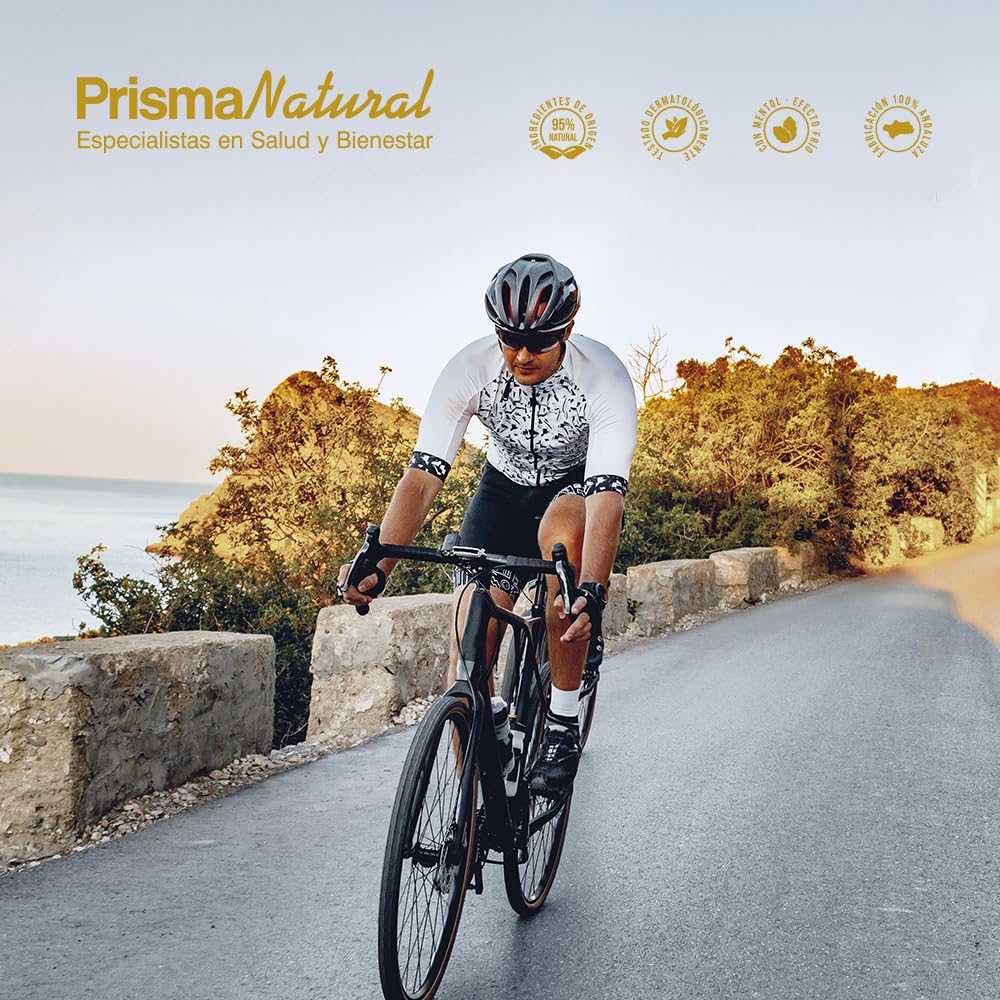Crema Corporal Apitox de Masaje Deportivo 60 ml – Efecto Frío-Calor – Apitoxina-Like, Mentol y Capsaicina – Textura Ligera y Rápida Absorción – Cuidado Muscular Diario – Prisma Natural