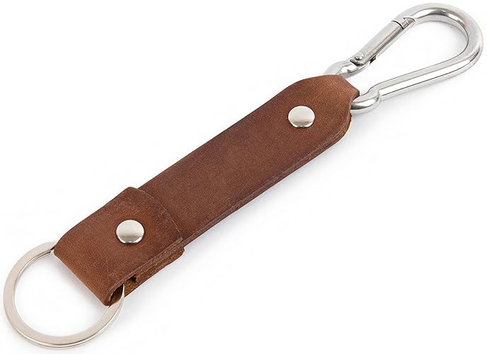 Portachiavi Ad Anello In Pelle Di Pitone Roccia Glitter - Foto 7