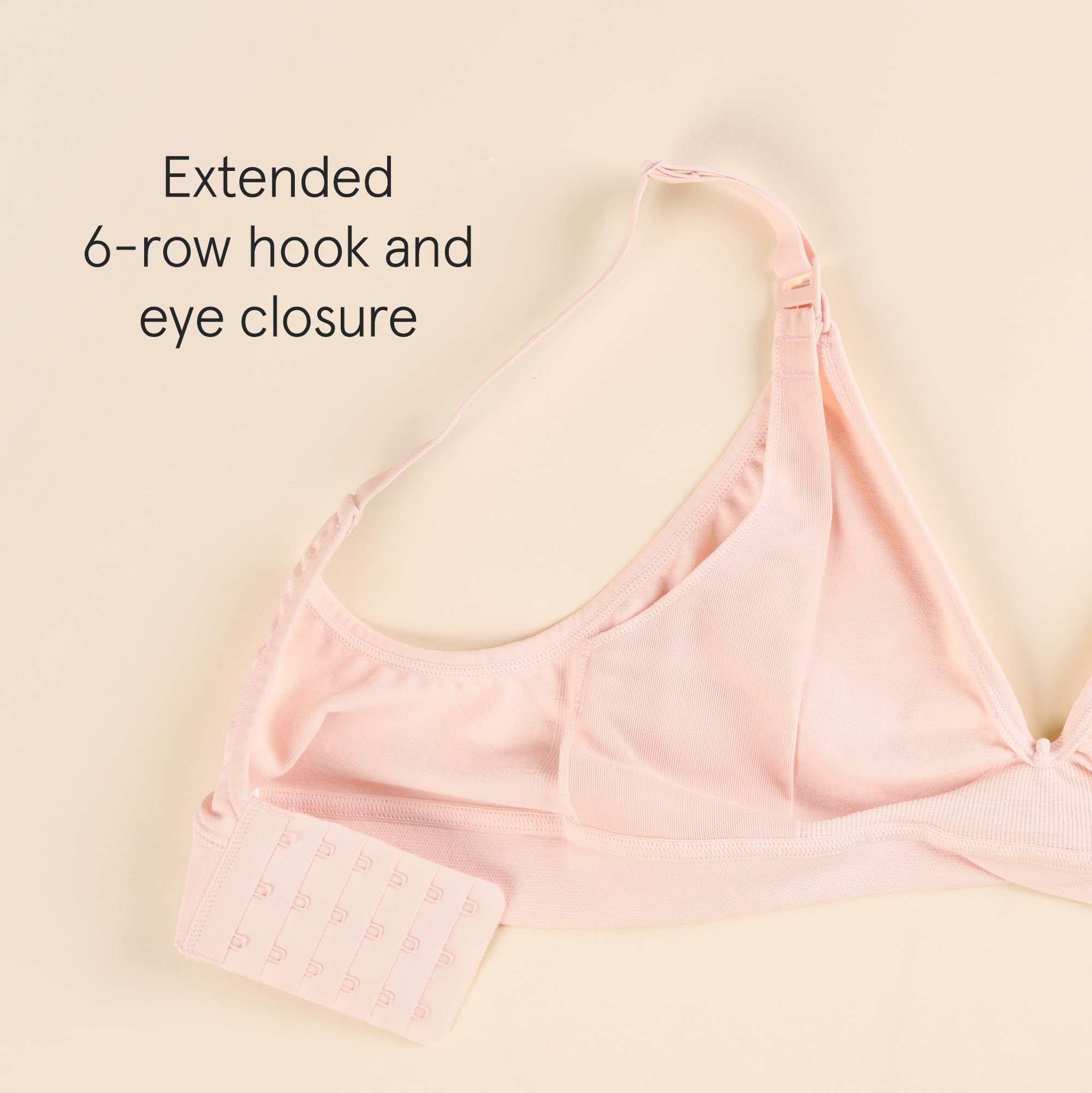 Bravado Designs Reggiseno per allattamento al seno Comfort Reggiseno senza fili con scollo a V Reggiseno premaman