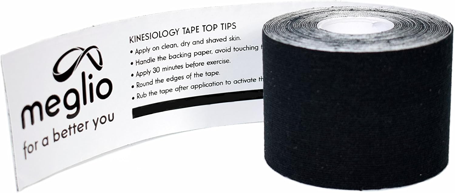 Meglio Kinesiology Tape, Uncut 5m Roll Sports Tape Strapping for Injuries Support Muscle Tape, K Tape, Physio Tape - Image 5