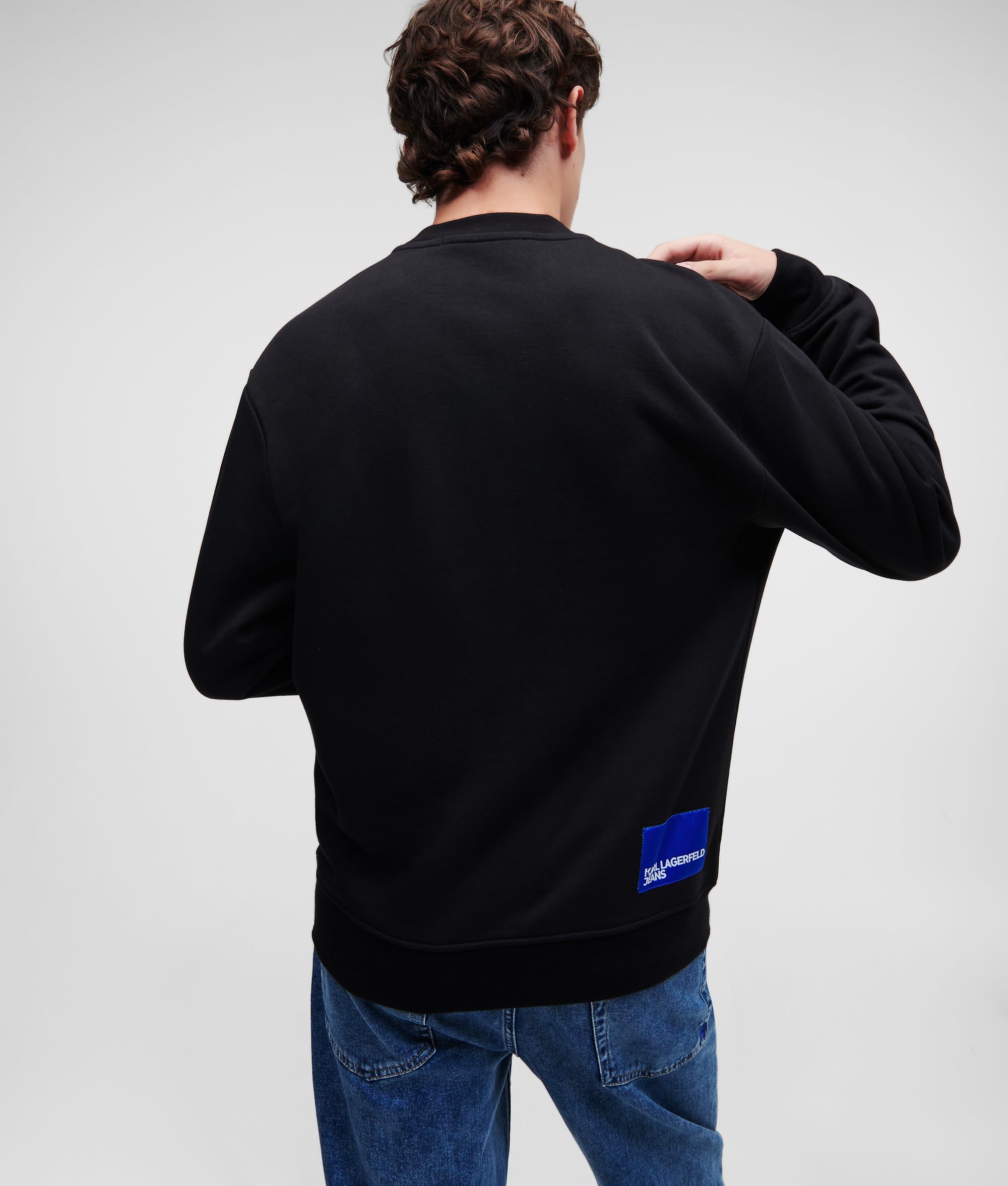 Karl Lagerfeld Jeans Hombre Regular Logo Sweatshirt