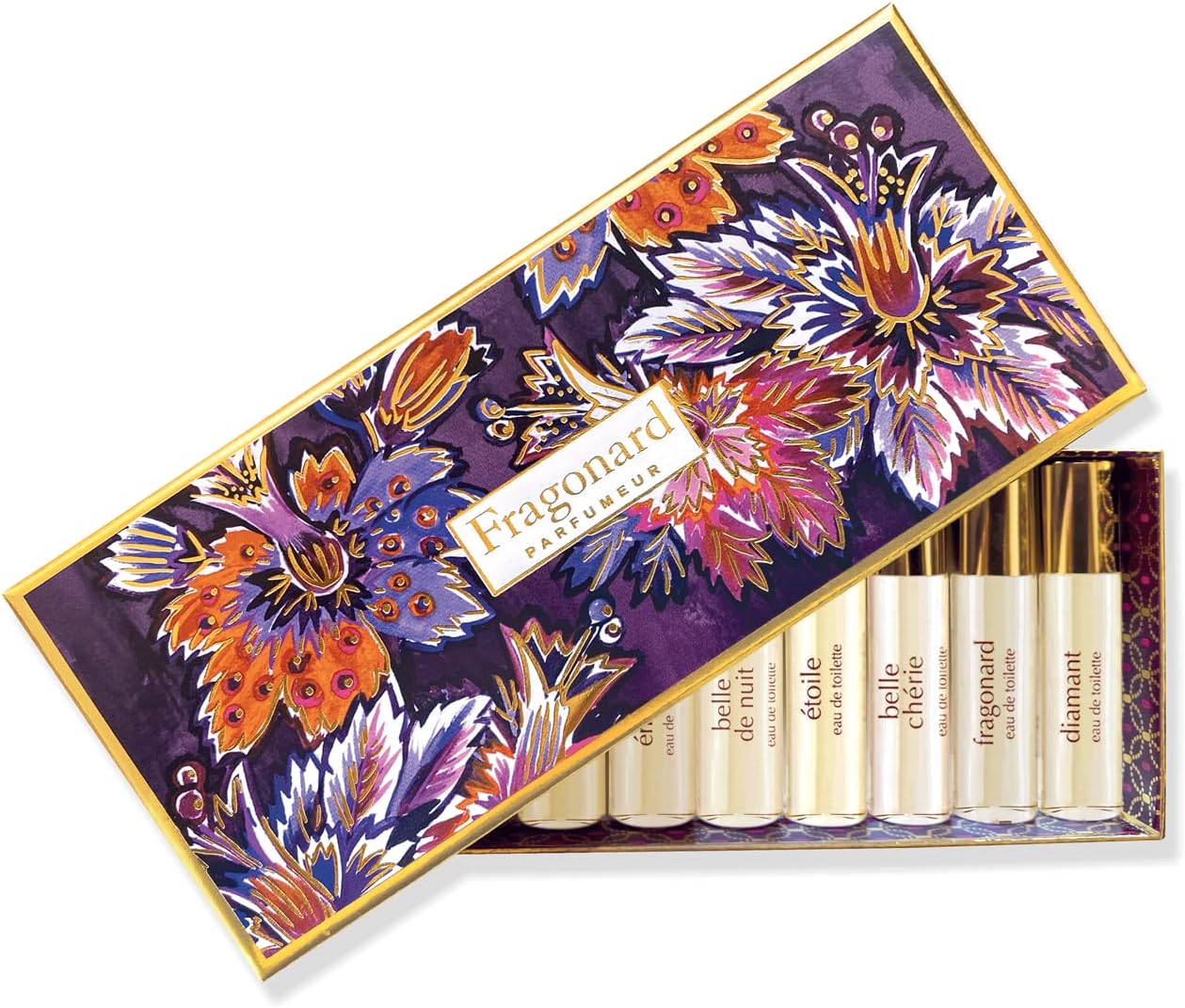 Fragonard Set of 10 Perfumes, 0.13 ounces, 4.0 milliliters