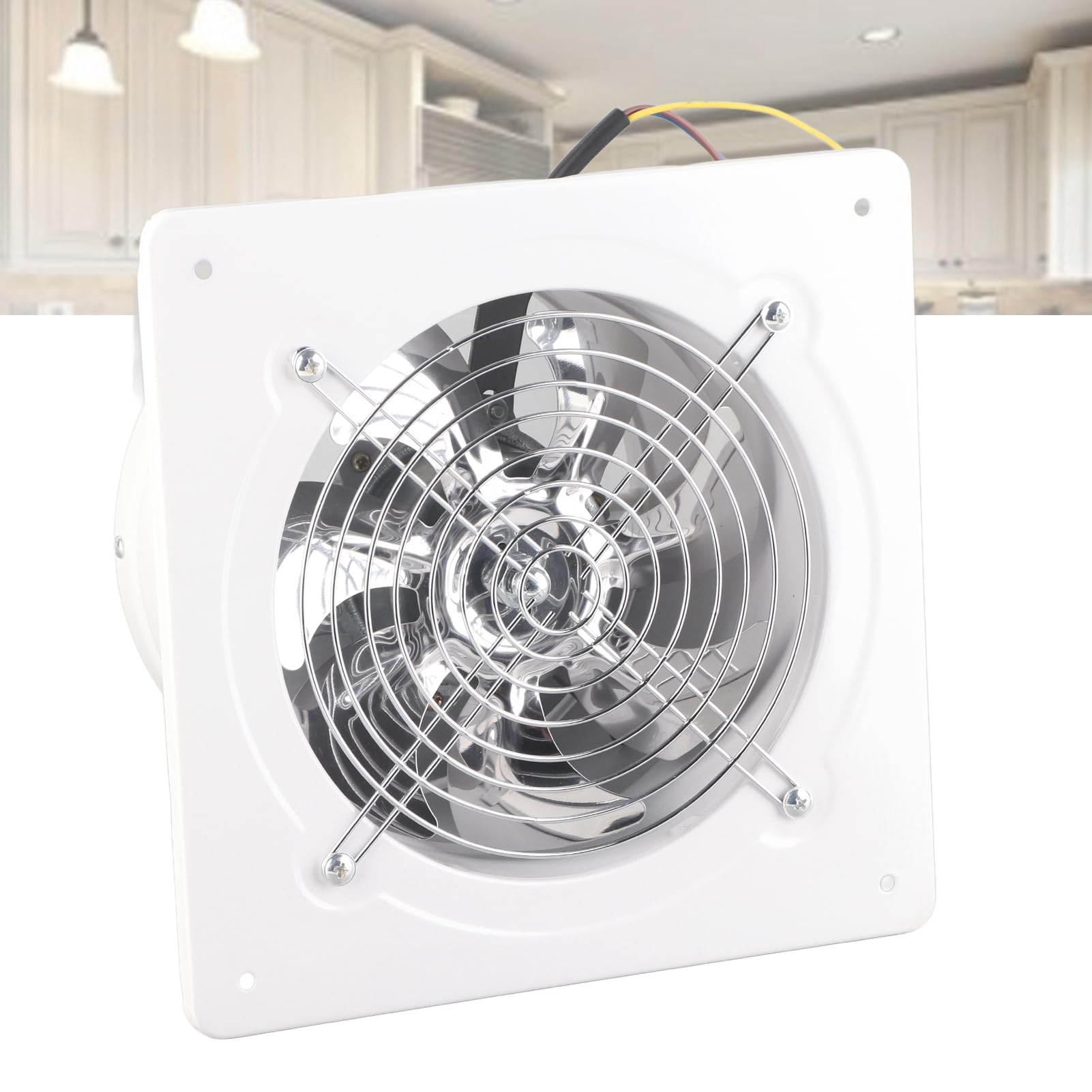 220V Ventana de pared extractor de cocina fácil instalación mejora la calidad del aire Material de hierro