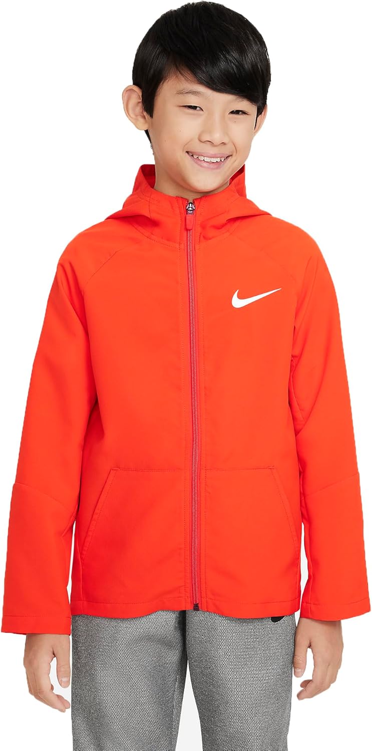 Nike Dri-FIT Big Kids’ (Boys’) Woven Training Jacket Nike Dri-FIT Big Kids’ (Boys’) Woven Training Jacket