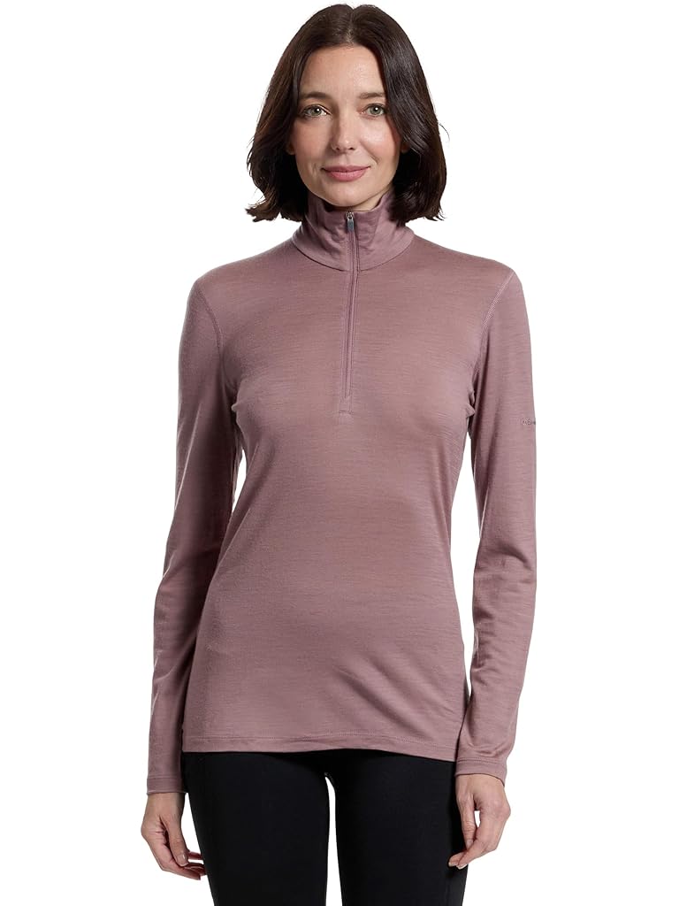 Blue Icebreaker Merino 200 Oasis Long Sleeve Half Zip