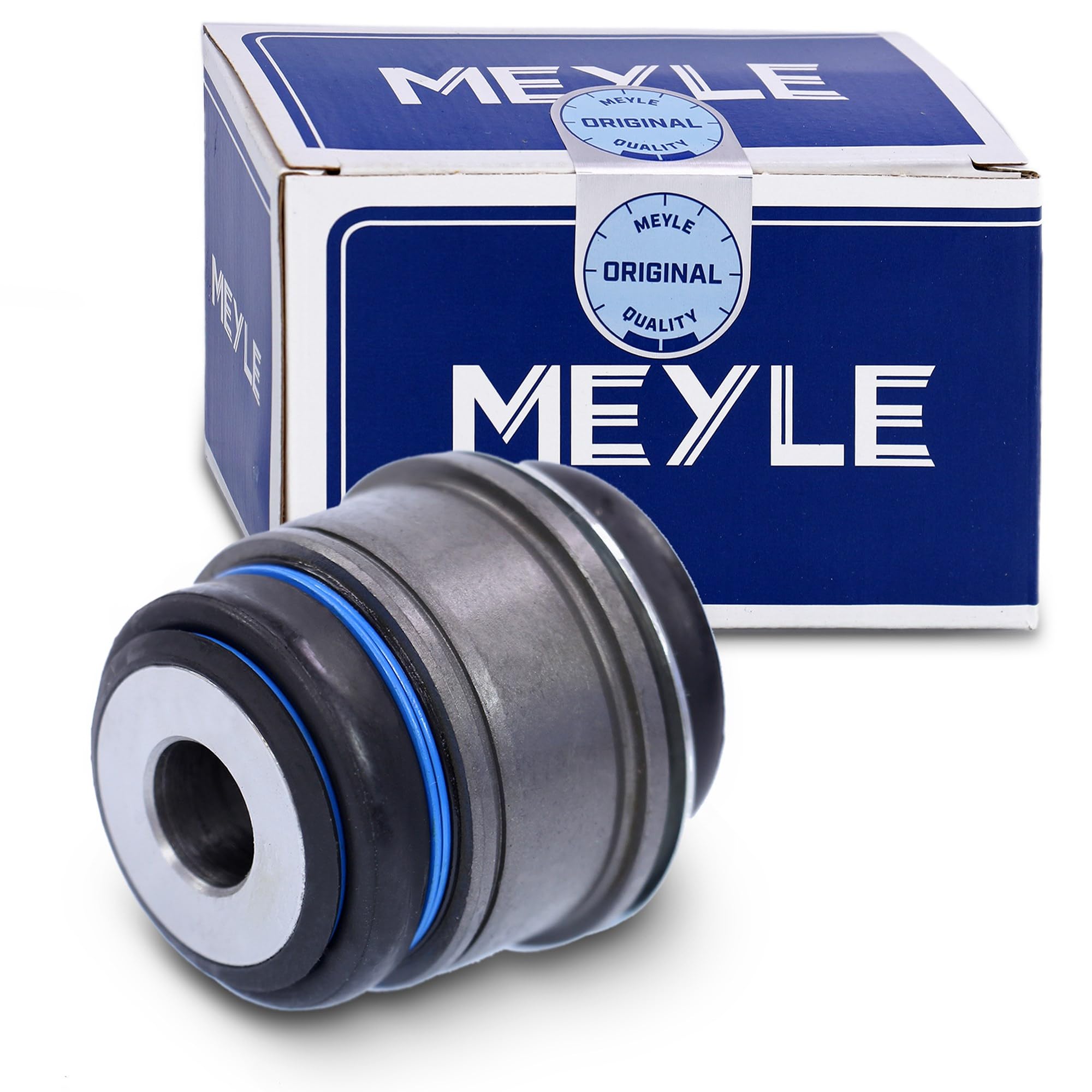MEYLE Palier de bras de suspension arrière gauche droite adapté 3160104347 | Compatible avec: BMW 5, 5, 5 Touring, 5 Touring, 6, 6 Cabriolet, 7, 7, X5, Z8 Roadster