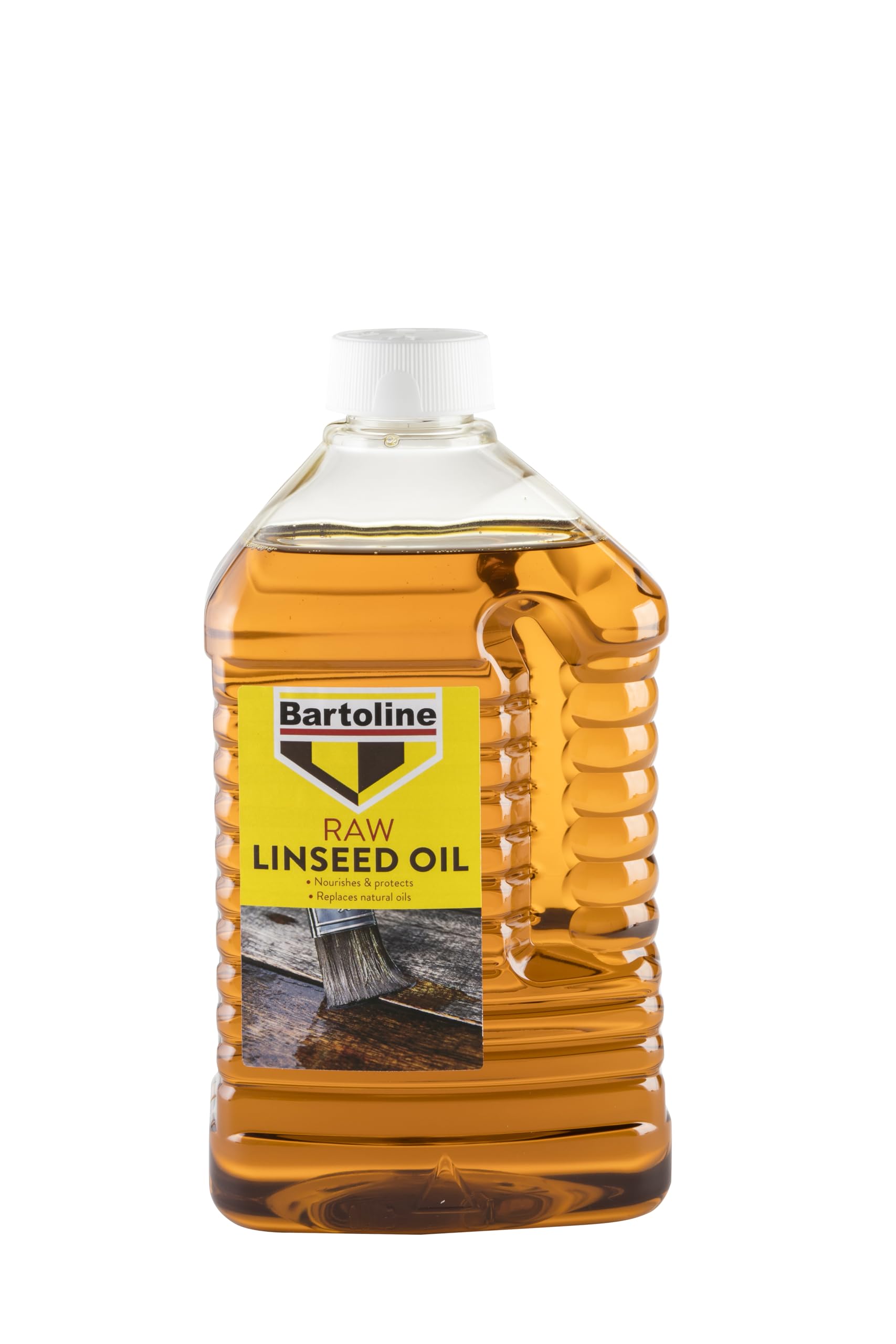 Bartoline Raw Linseed Oil 2L – Natural Wood Protector & Water-Resistant Treatment for Furniture, Stone & Sports Equipment