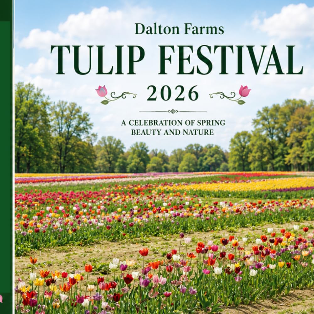 Dalton Farms Tulip Festival 2026: Photographer: Mariah Fred
