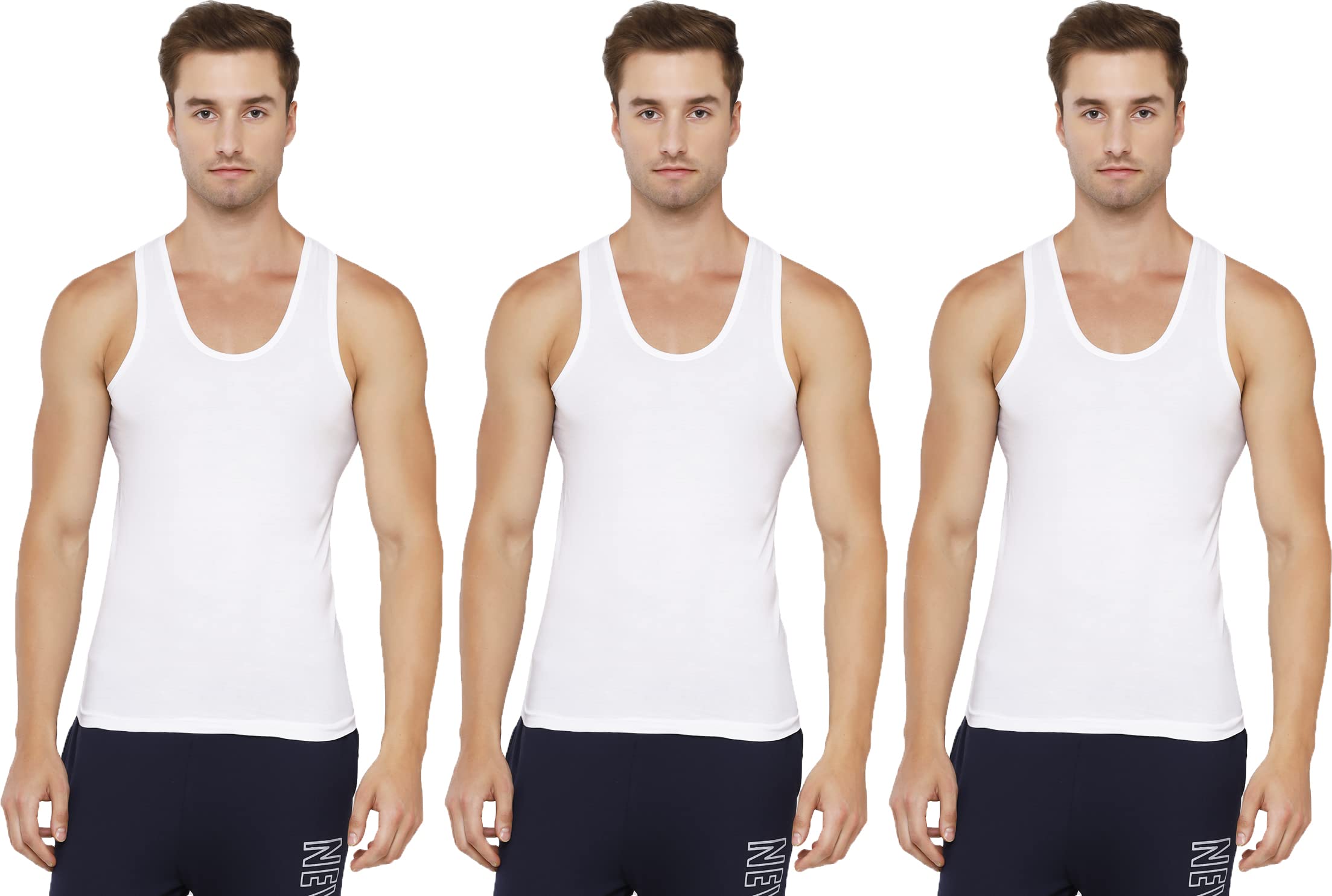 rupa Men's Cotton Round Neck Regular Fit Vest-picture-31