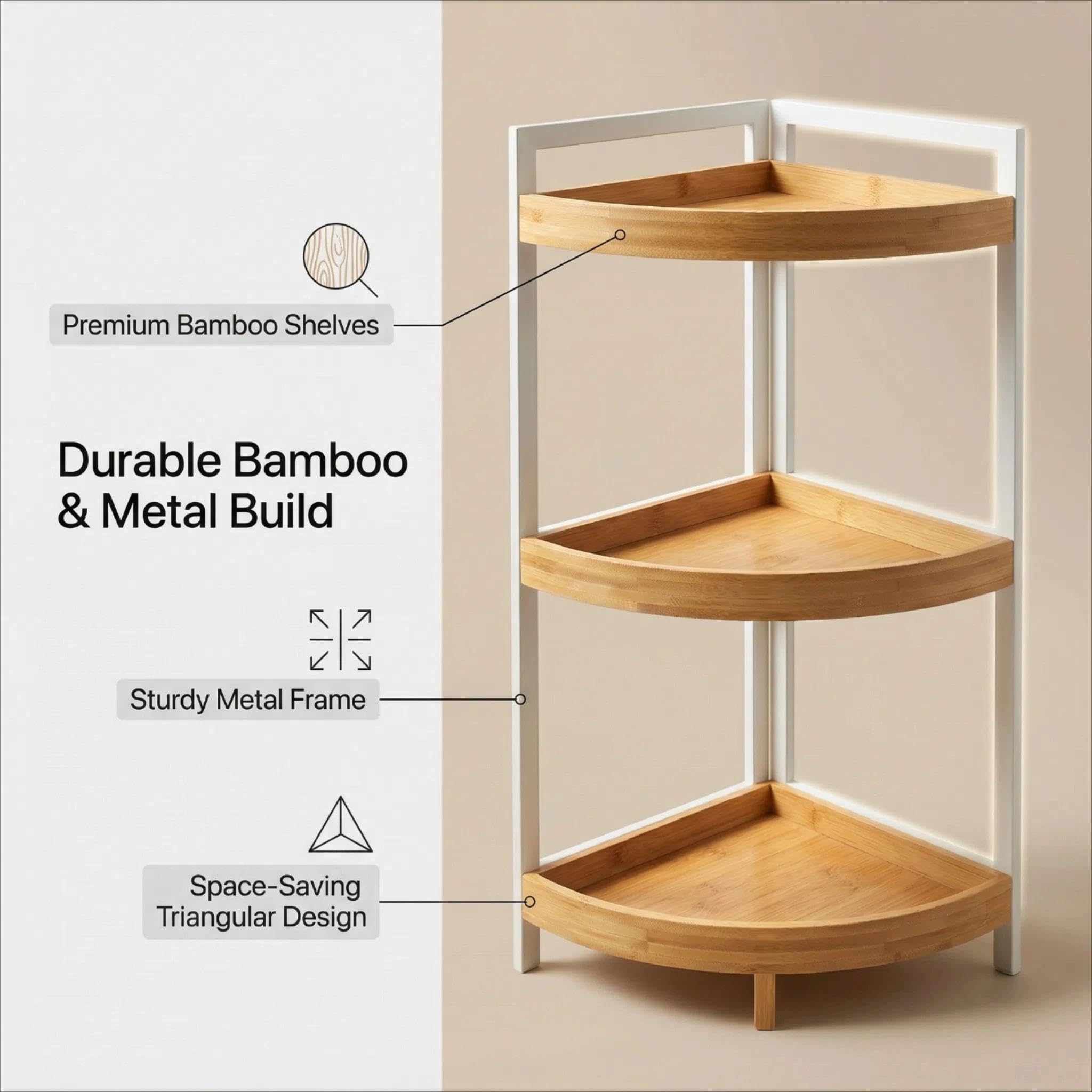 XZ-22171-1 Estantería de Pared con Diseño Ajustable, Organizador Multiusos para Hogar y Oficina(24 * 24 * 65)