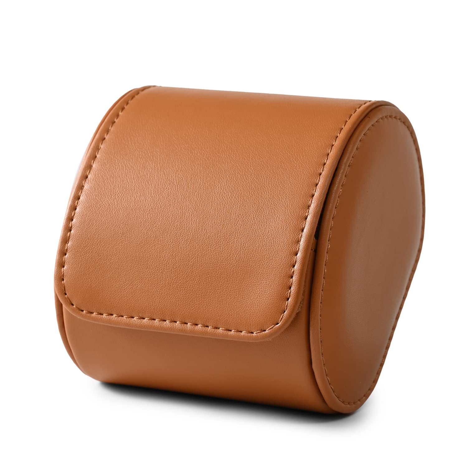 Oirlv Luxus PU Leder Uhrenrolle Uhrenbox Für Geschenkbox Weihnachten Jubiläum Geburtstag(Braun)