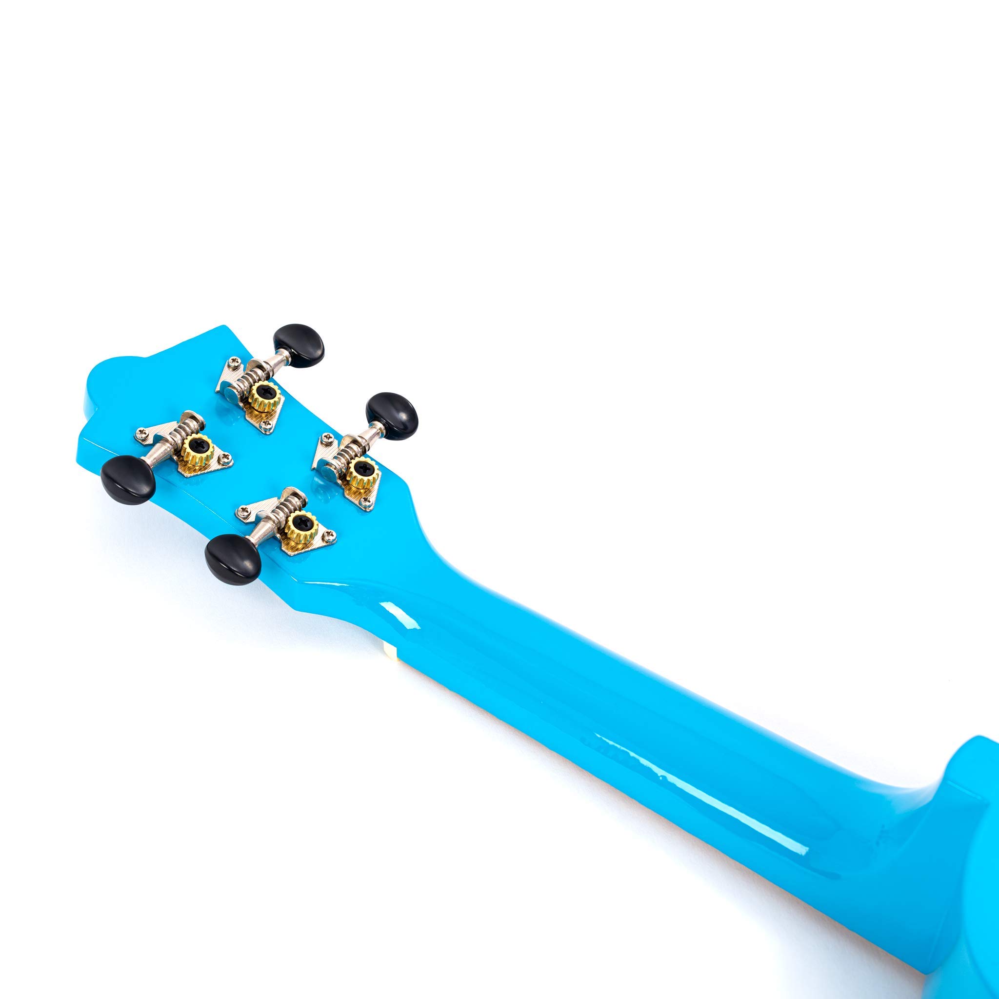 Octopus UK205-LBB - Ukelele soprano en color azul claro completo