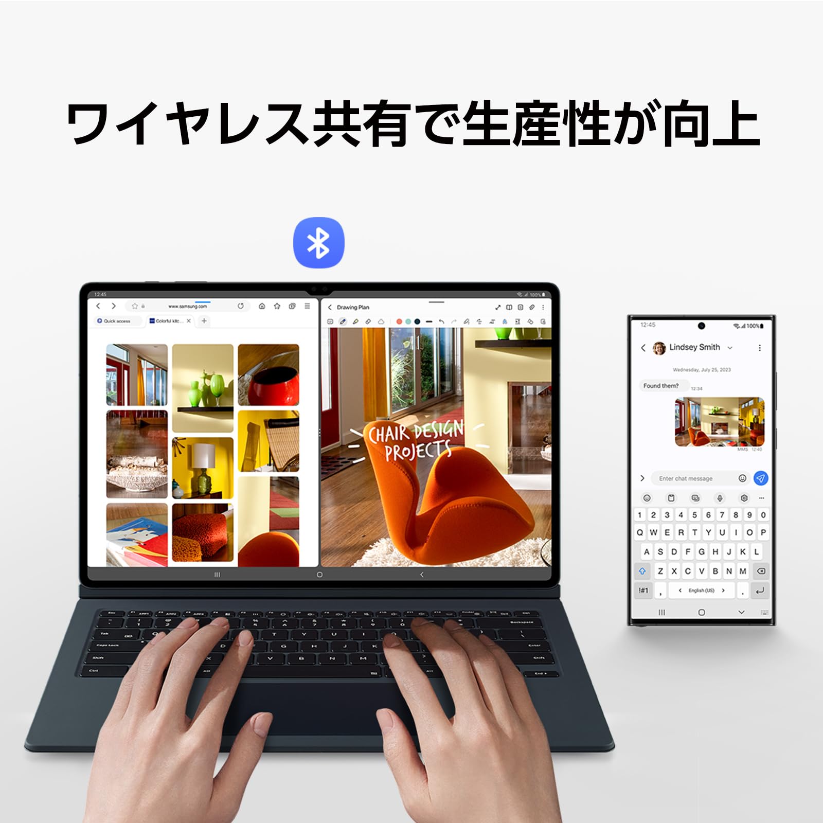 Amazon.co.jp: Galaxy Tab S9 Ultra Book Cover Keyboard Slim 
