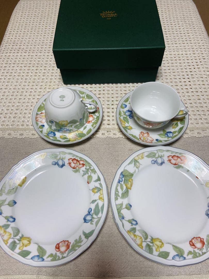 リチャードジノリカップ＆ソーサーケーキ皿フルーツ皿各2点