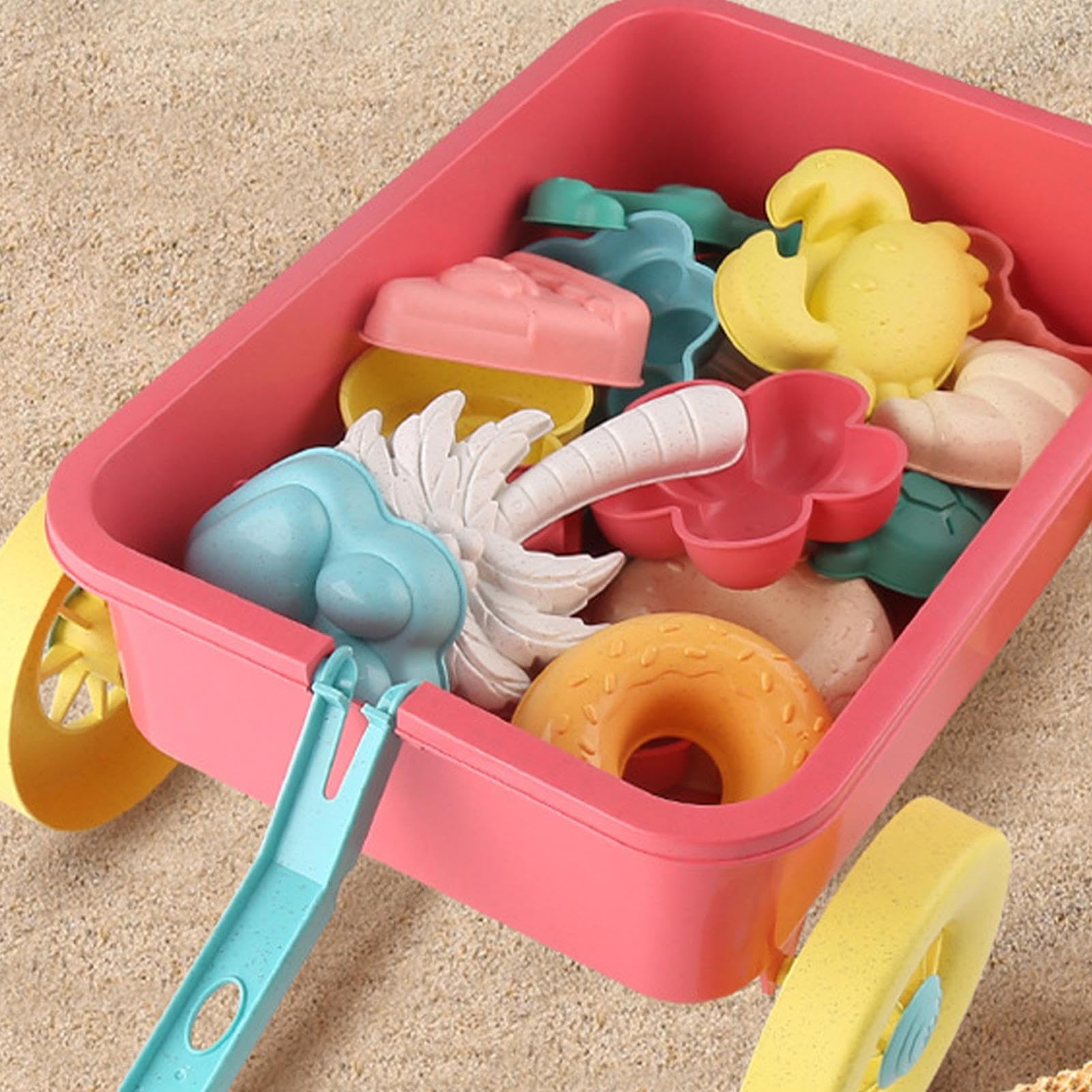 Kids Beach Trolley, giocattolo del carrello da spiaggia Trollley da | Giocattolo da esterno finemente lucido per piscina, lago, cortile e giardino