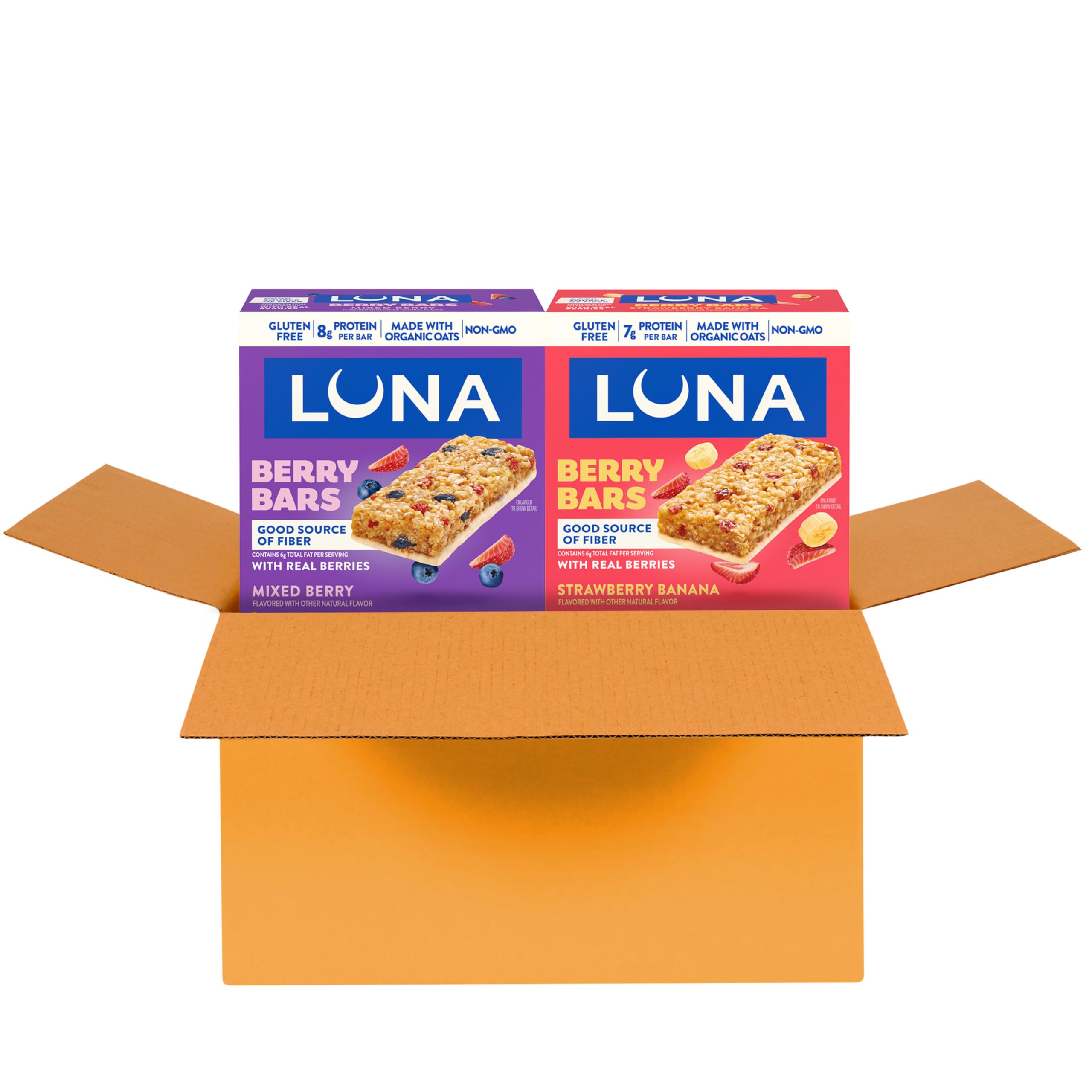 LUNA Bar Chocolate Peppermint Stick, Gluten Free Snack Bars, 12ct — Amazon image 17