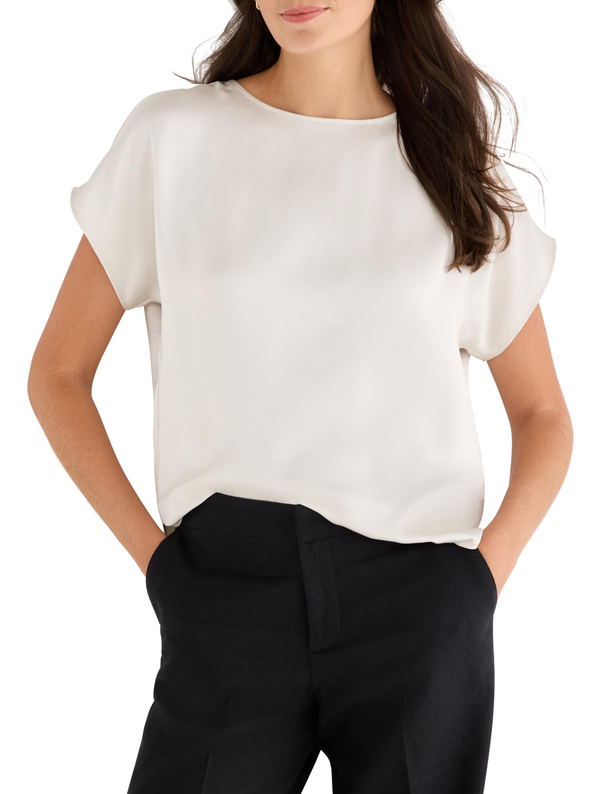NIC+ZOE Day Gloss Woven Tee