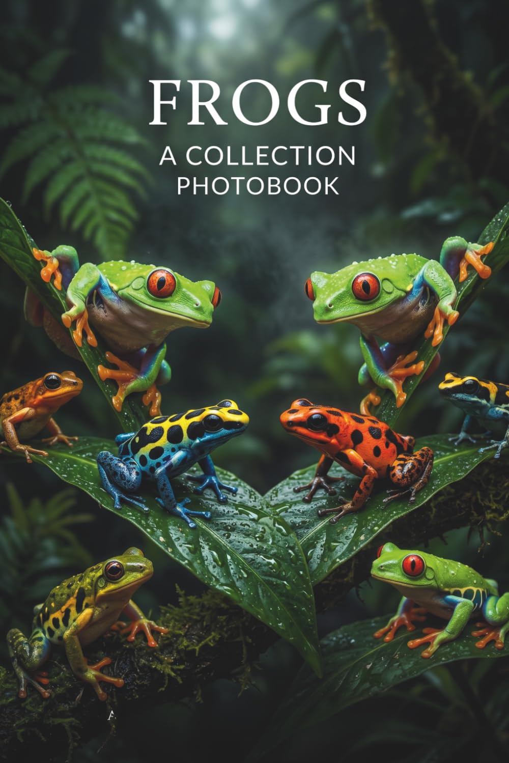 Frogs Exotic Rainforest Amphibians Photobook: A Premium Wildlife Photography Collection, Cinematic Macro Nature Images, and Stunning Scenes
