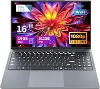 Laptop para jogos, laptop Core i5 de até 3,60 GHZ, laptops de 40 cm, 16 GB de RAM, 512 GB, SSD Wind 11 Pro, laptops tradicionais, tela FHD IPS, teclado retroiluminado, notebook, abertura de ângulo 180