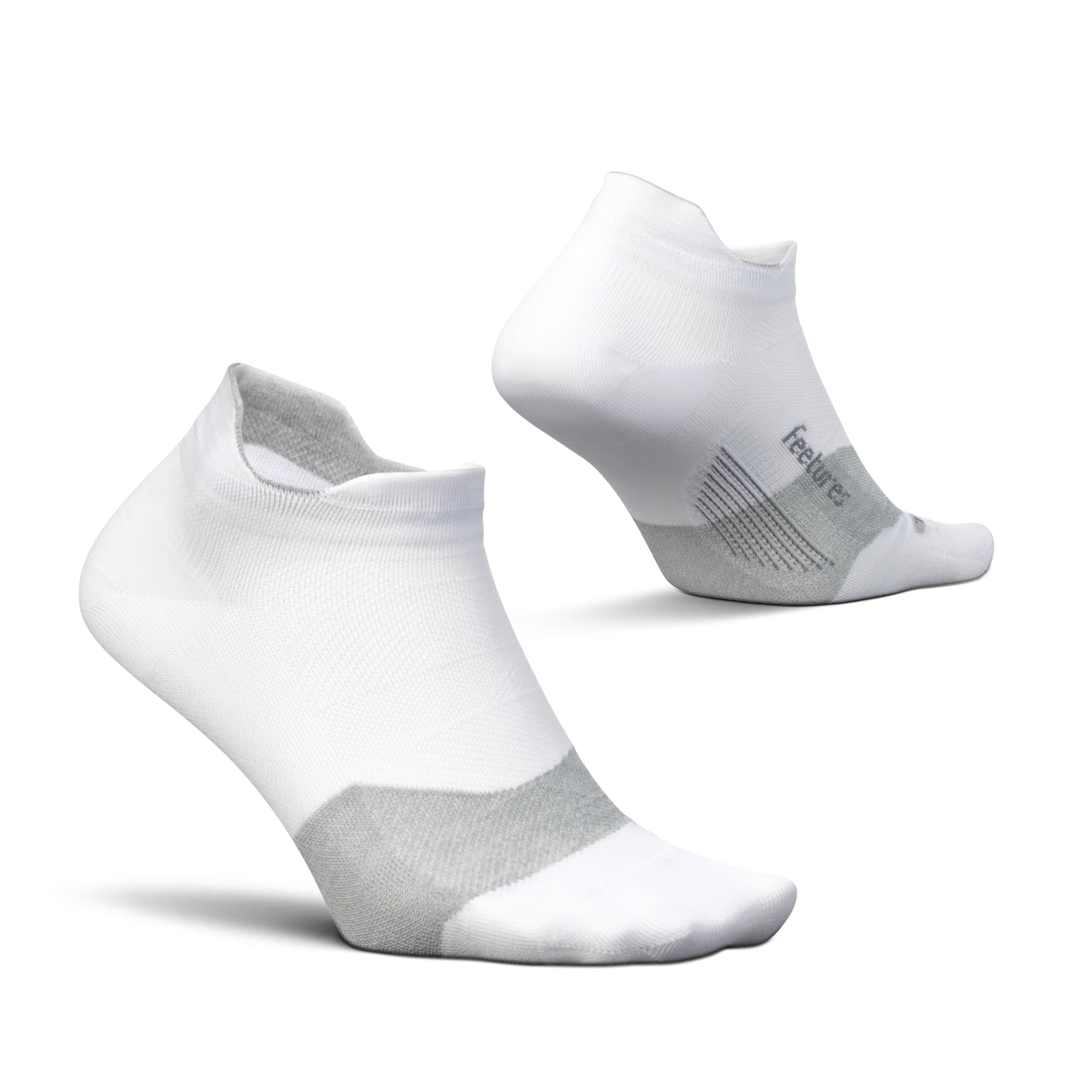 Feetures Elite Ultra Light Cushion Ankle Socks - Sport Sock with Targeted Compression (1 Pair)