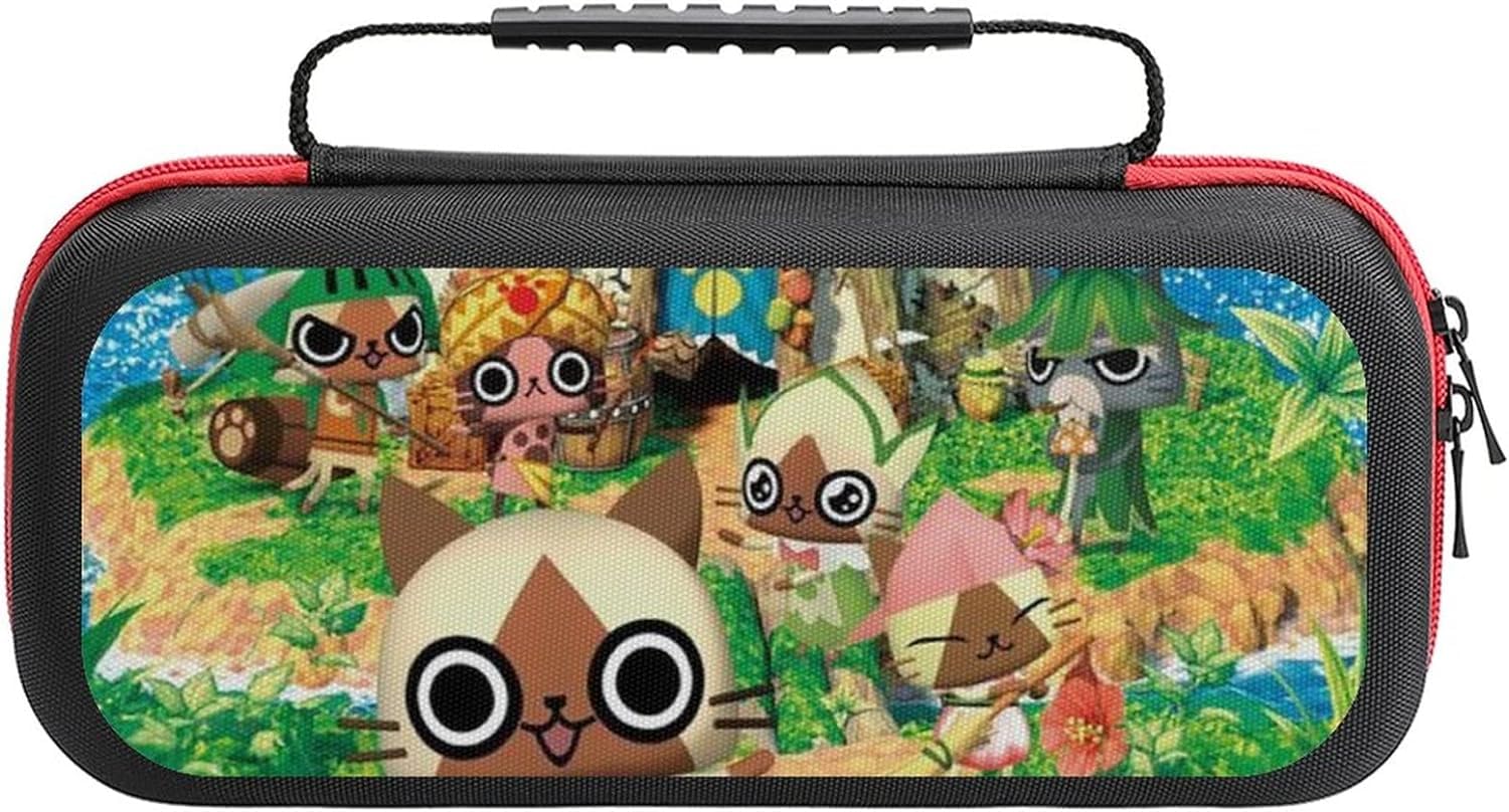 Amazon.co.jp: モンハン日記 ぽかぽかアイルー村 Switch ケース