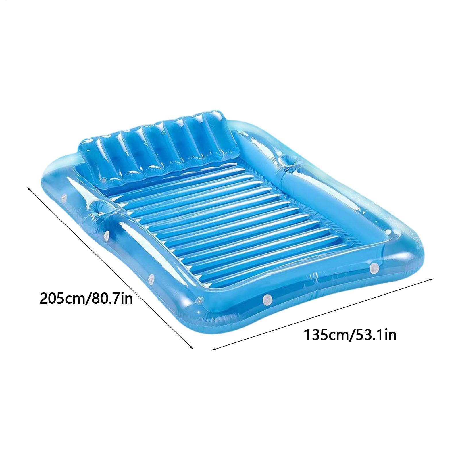 Flotas de la Piscina | Hamacas de la Piscina Inflable | Hamaca Flotante de | natación | Hamaca Flotante de Piscina | Balsa de natación de Malla | de Agua de Piscina para Adultos y niños