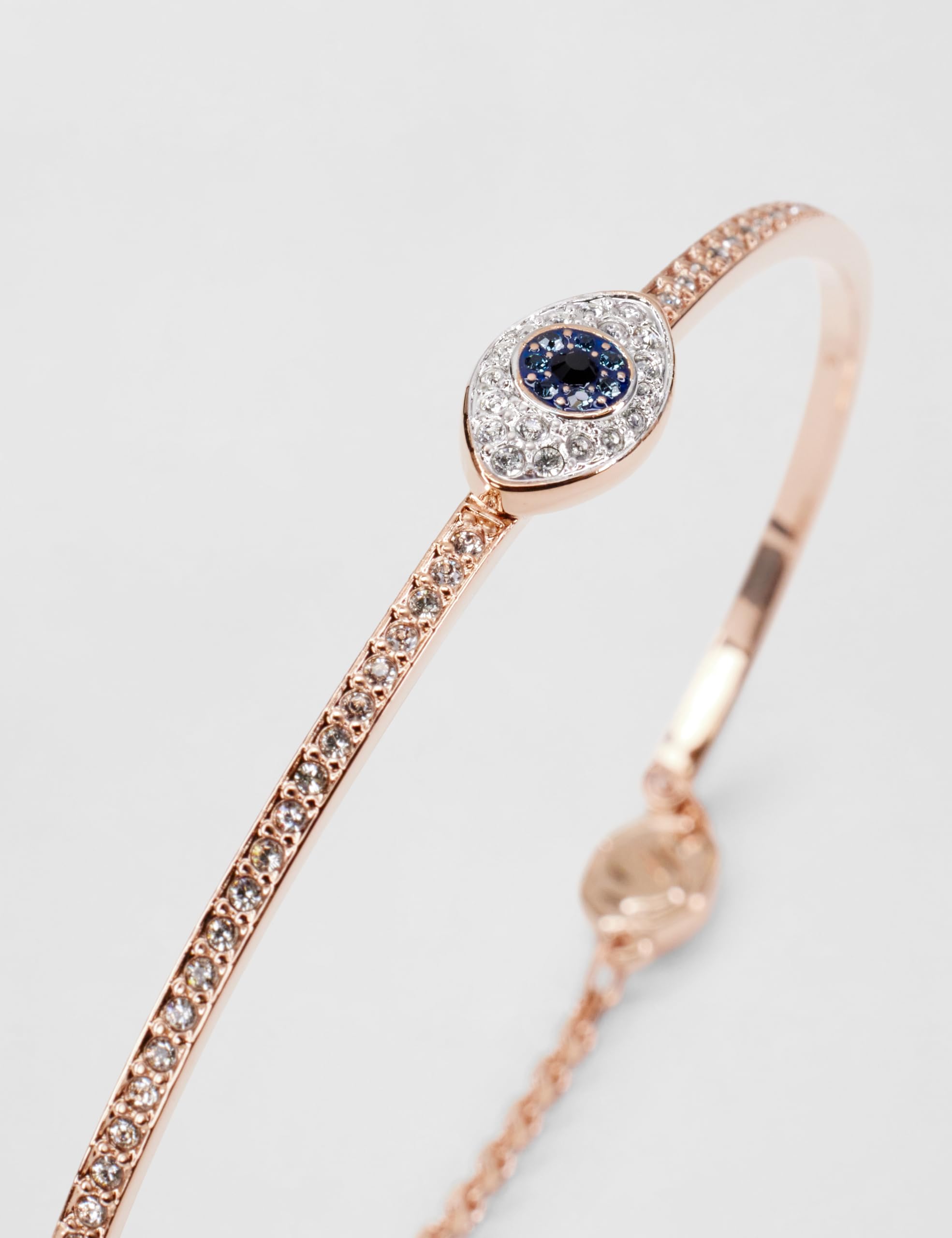 Swarovski Symbolica Collezione, Occhio, Multicolore, Placcato tonalità oro rosa
