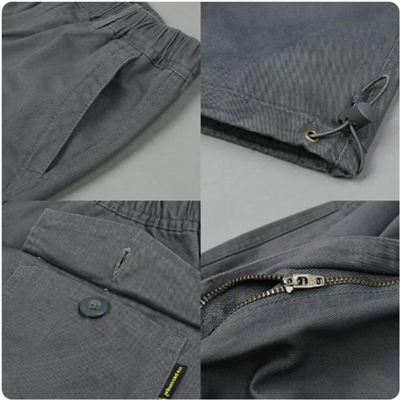 Rivccku Pantaloni Cargo Uomo Pantaloni Tattici Mimetici Uomo Pantalone Combat Trekking 7Tasche Pantaloni da Lavoro Ranger