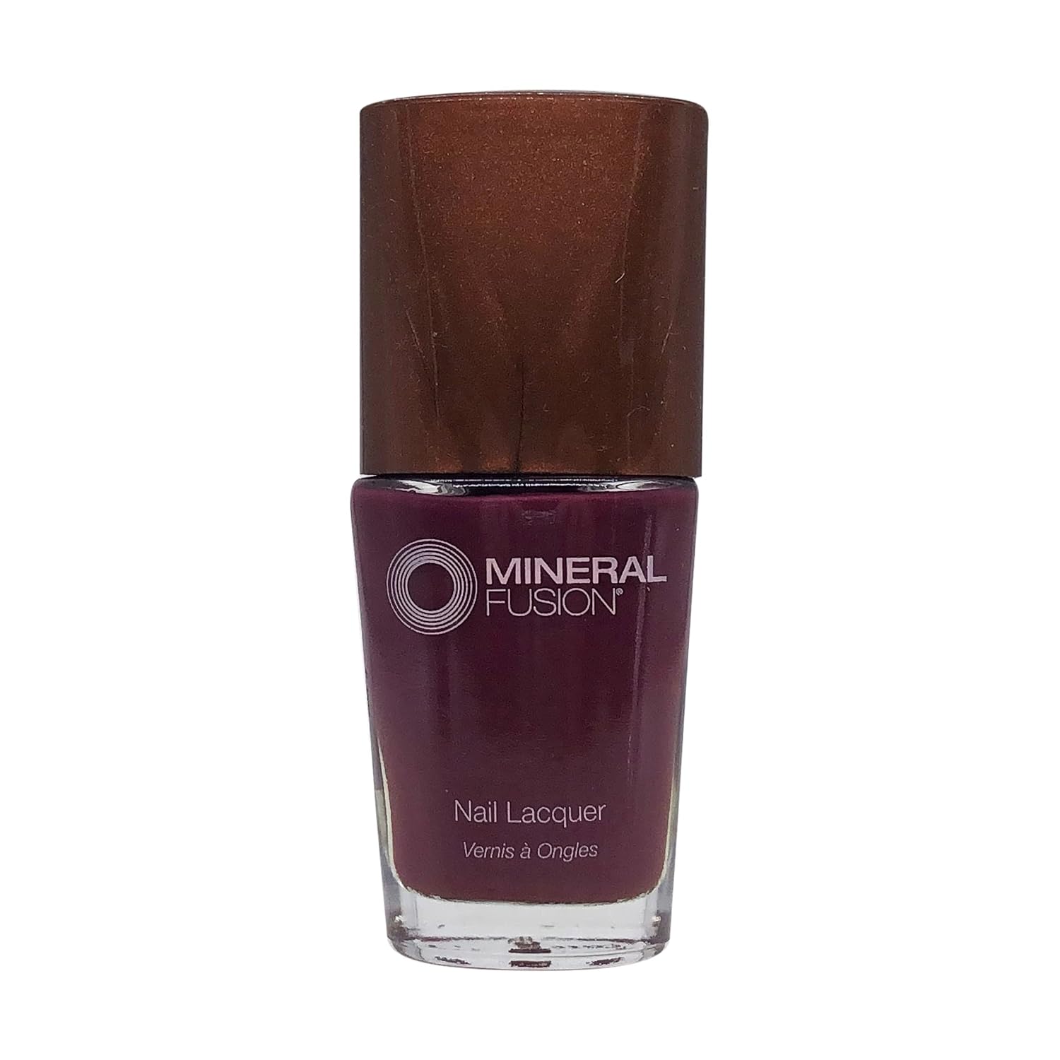 Mineral Fusion Nail Polish, Pretty In Plum, 0.33 Ounce