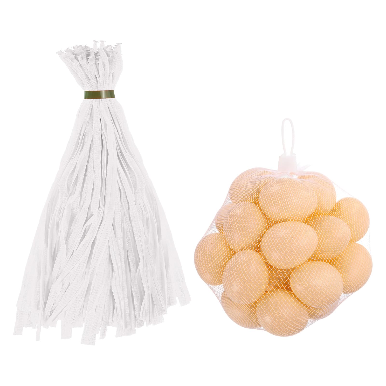 Bolsas de malla reutilizables de 40 cm para conservar frutas y evitar el plástico 7