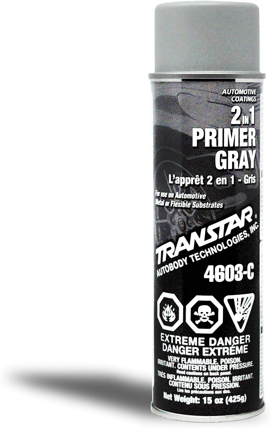 TRAN4603 2 in 1 Primer Gray Aerosol CASE of 6